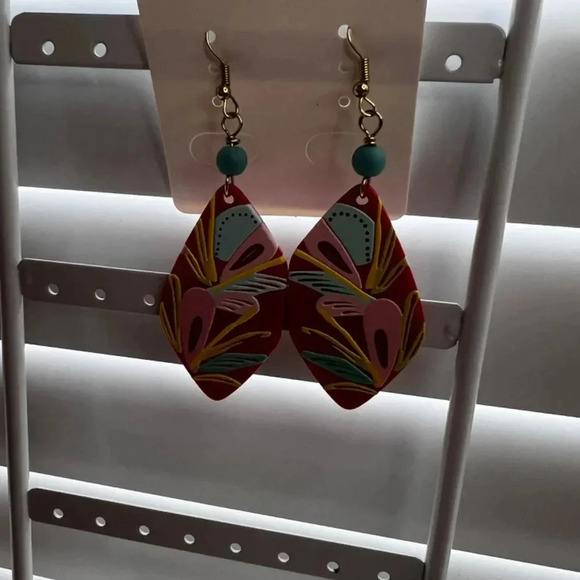 Handmade earrings - Picture 2 of 2